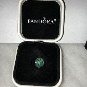 Brand new aqua crystal pandora charm